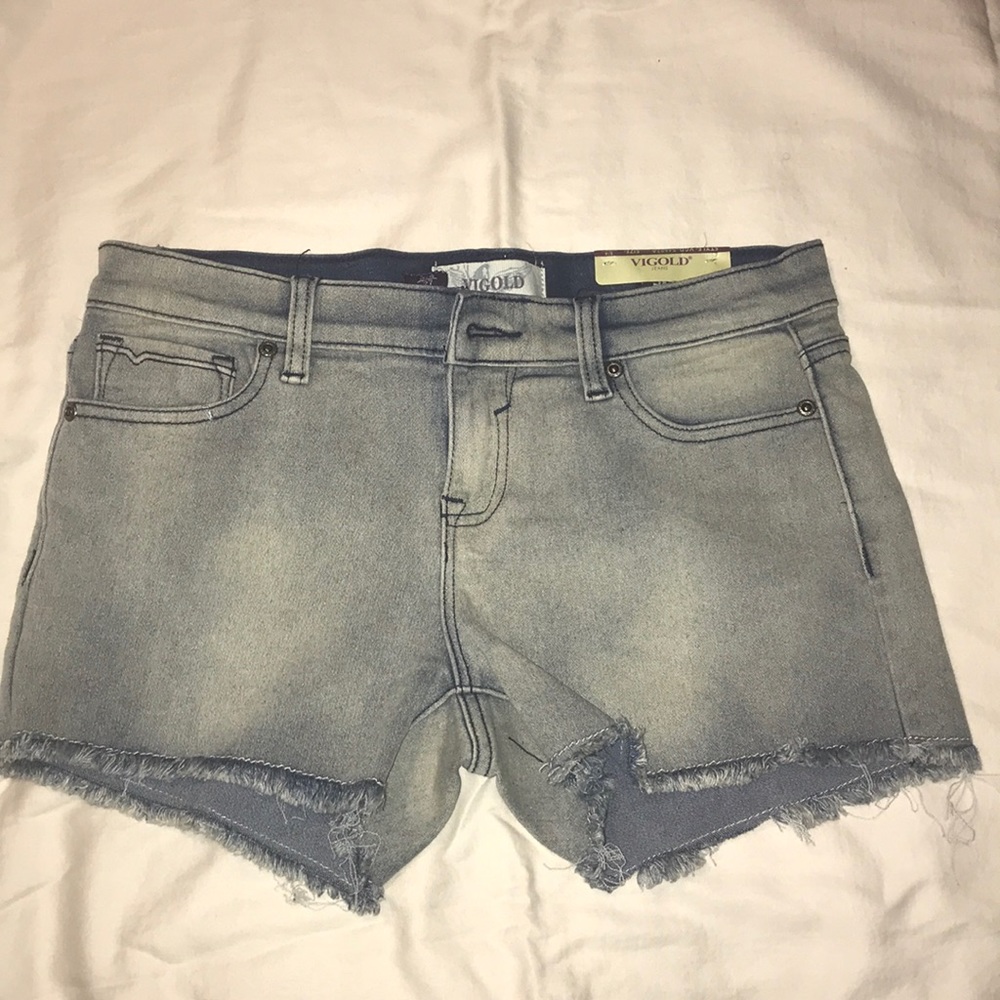Denim shorts